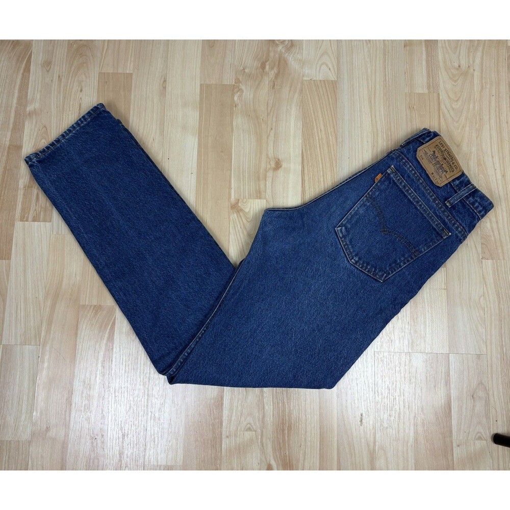 Men’s Vintage 70s 80s Levi’s 509 Orange Tab Jeans / Size 31 x 34